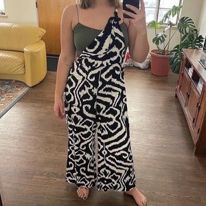 Anthropologie wide leg jumper/overalls